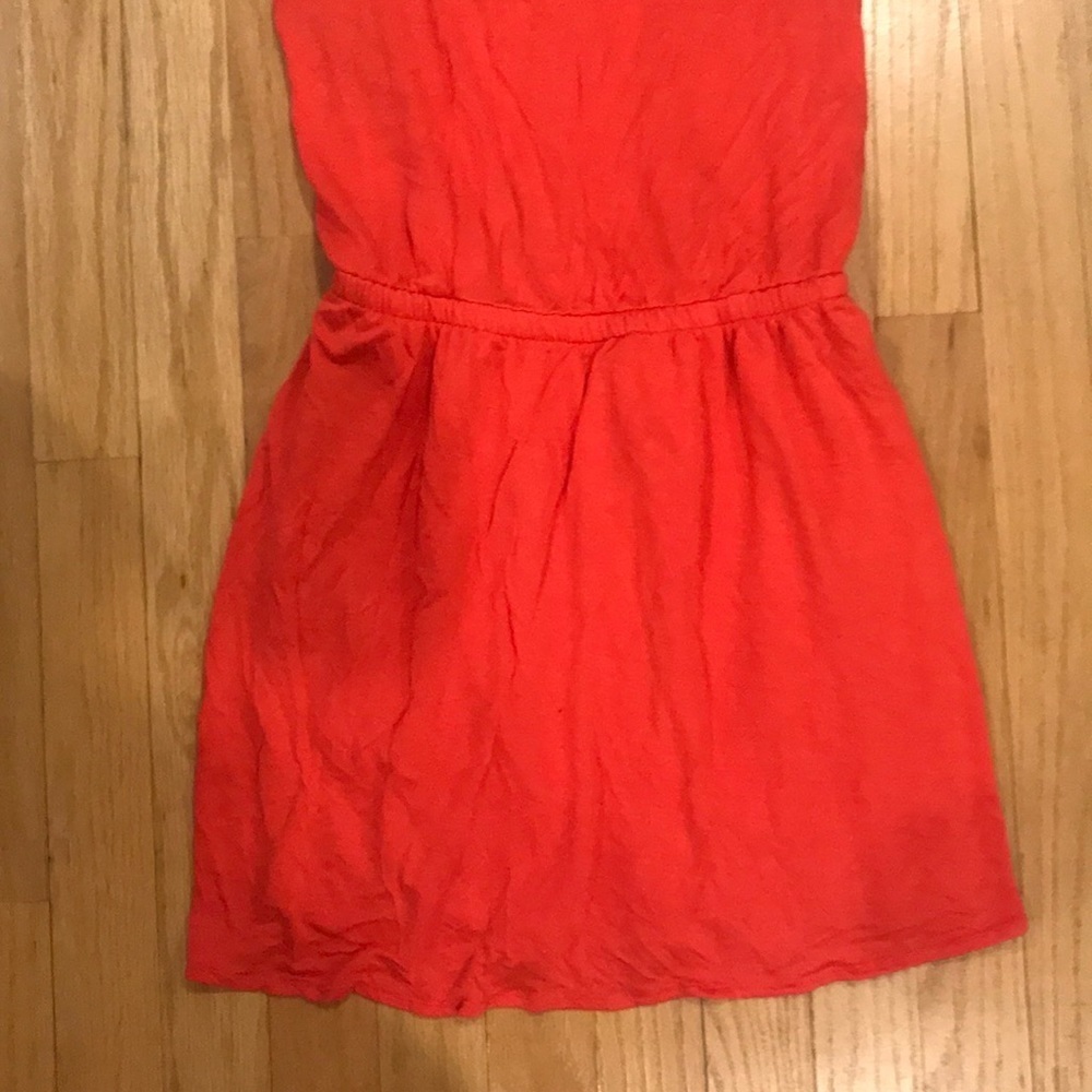 F21 coral summer dress - Picture 4 of 5